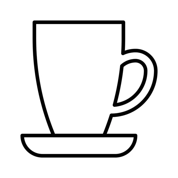 シンプルなカップ アイコン — ストックベクタ