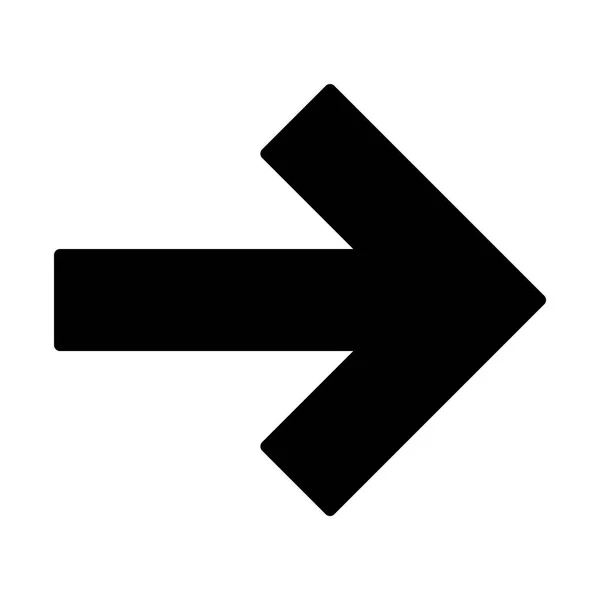 Diseño del icono de flecha — Vector de stock