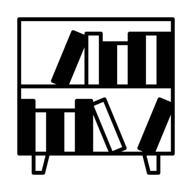 of Bookcase Icon tasarımı