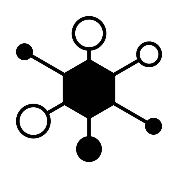 Conception de l'icône Atome — Image vectorielle