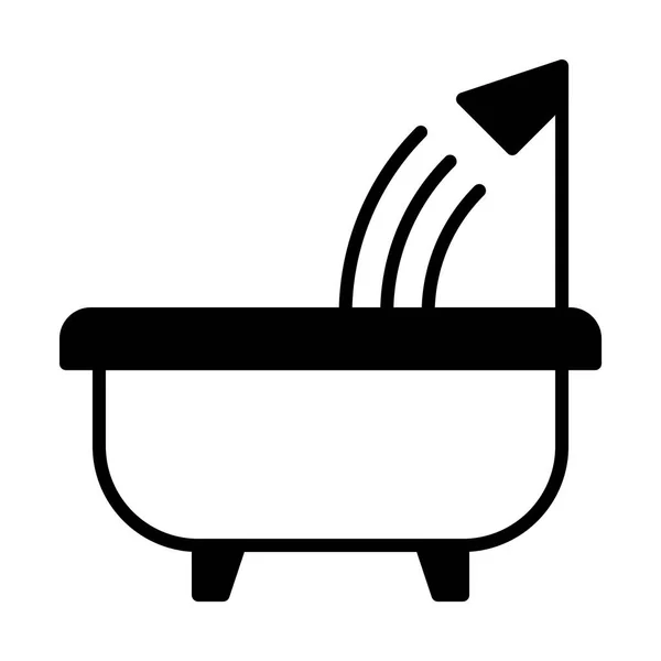 Conception de l'icône Bath — Image vectorielle