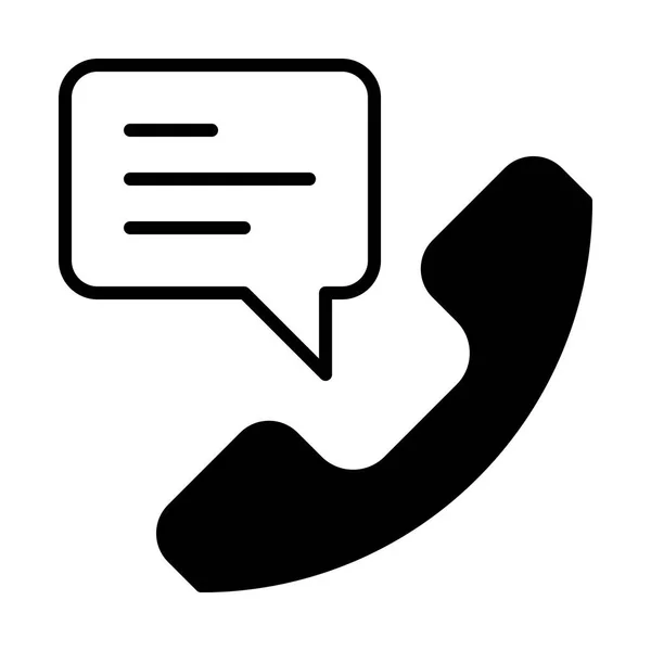 Design dell'icona del telefono — Vettoriale Stock