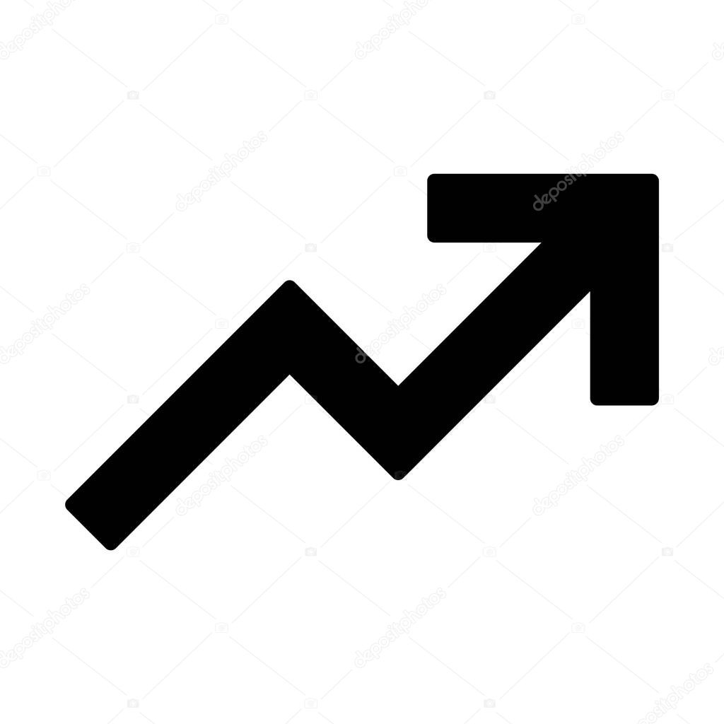 design of Arrow up icon