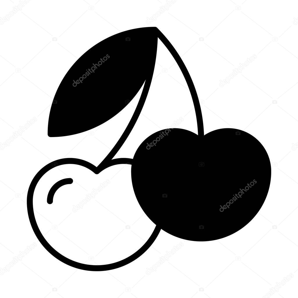 design of Cherry icon