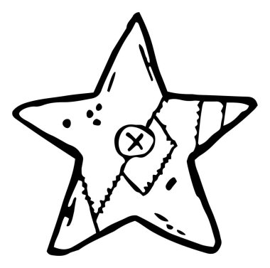 Dekoratif yıldız simgesi