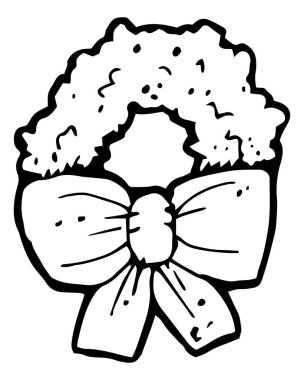 Tatil çelenk simgesi