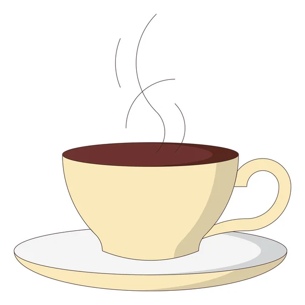 Pohár s ikonou latte — Stockový vektor