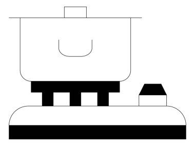Gaz ocağı web simgesi