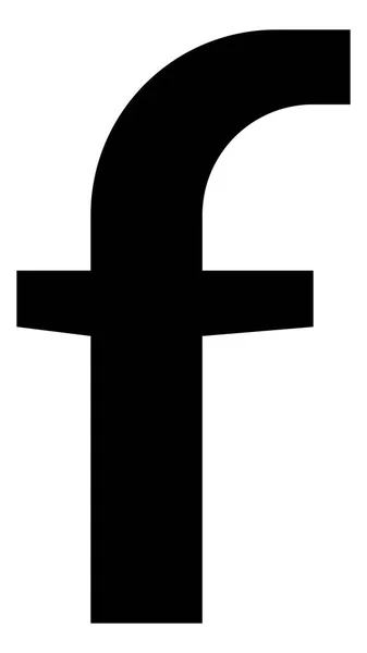 Facebook web pictogram — Stockvector