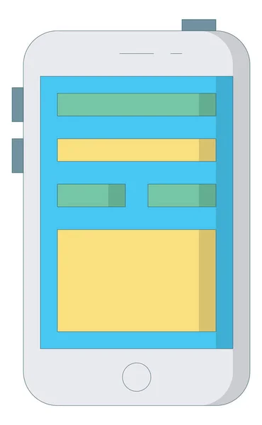 Mobiele telefoon icoon — Stockvector