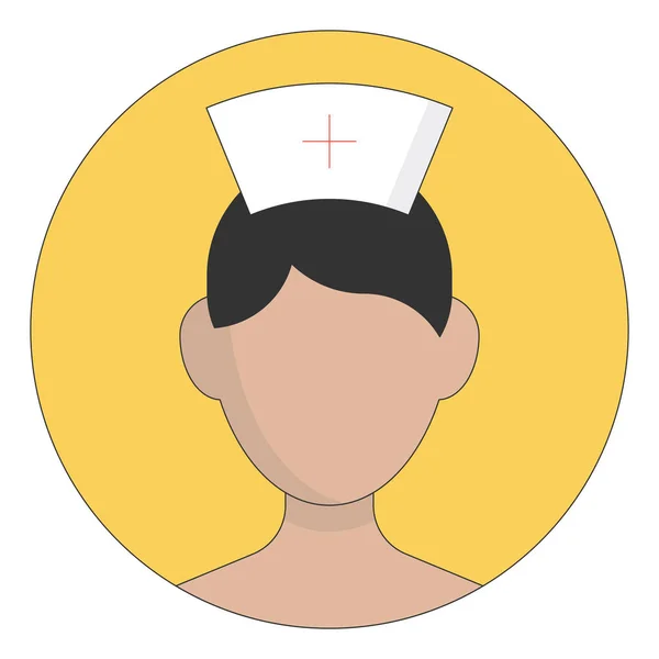 Nurse web icon — Stock Vector