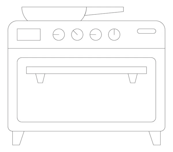Εικονίδιο web φούρνο — Διανυσματικό Αρχείο