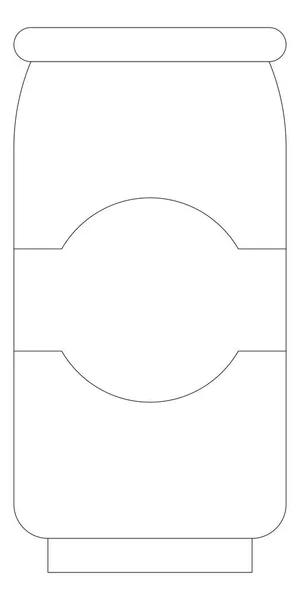 ビール canicon の設計 — ストックベクタ