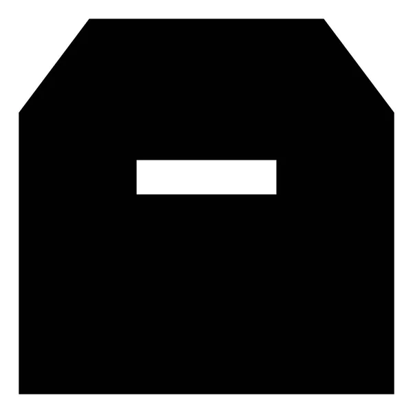 Einfaches Box-Symbol — Stockvektor