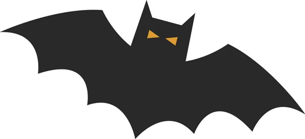Vleermuis web pictogram — Stockvector