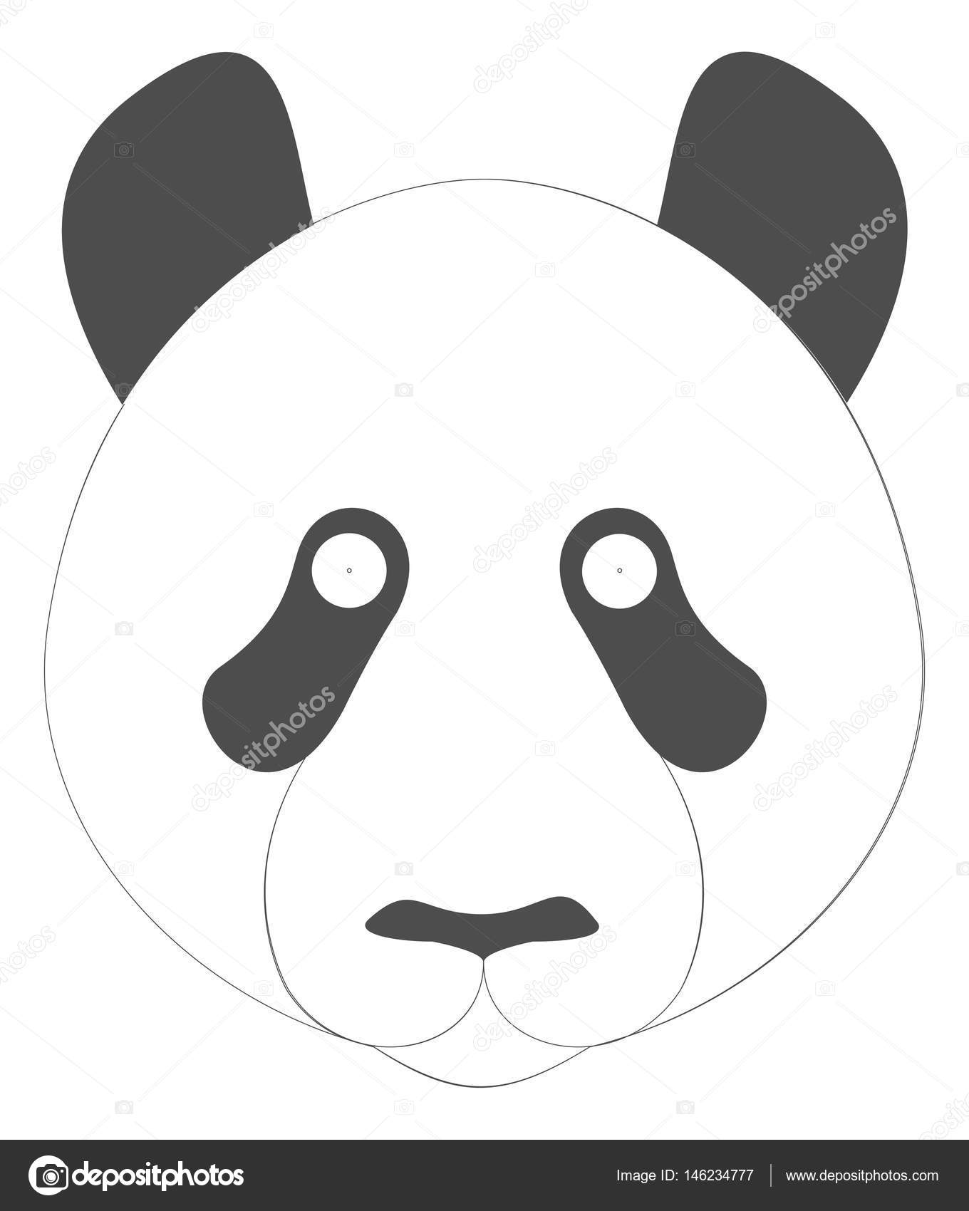 パンダ銃口アイコン ストックベクター C Everydaytemplate パンダ銃口アイコン ストックベクター C Everydaytemplate