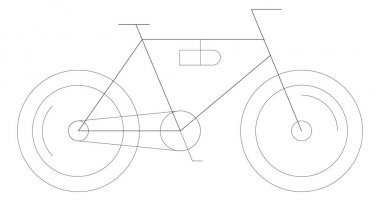 Bisiklet web simgesi