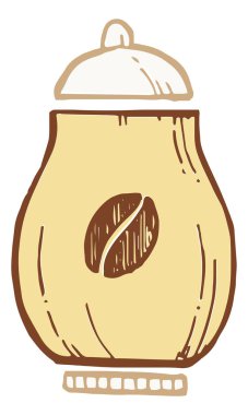 kahve kavanoz simgesi