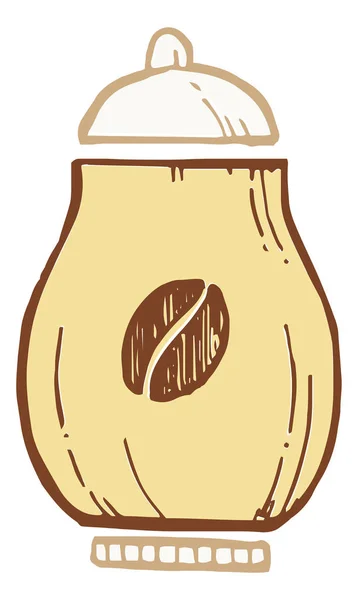 Ikona sklenice kávy — Stockový vektor