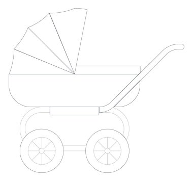 Çocuk beşiği simgesi