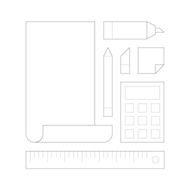 Eğitim ekipman simgesi