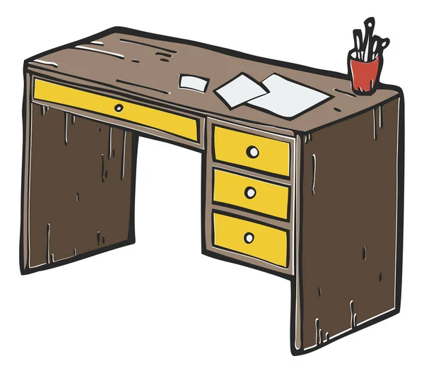 Icona della scrivania — Vettoriale Stock