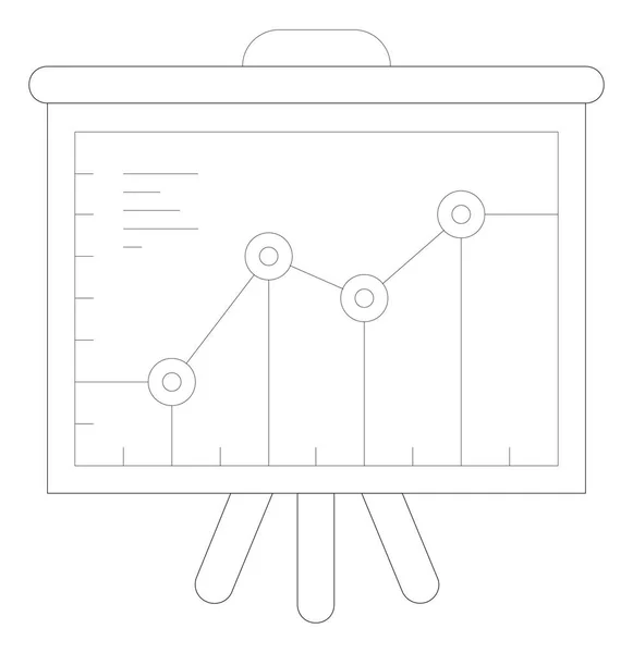 Analytics web-ikonen — Stock vektor