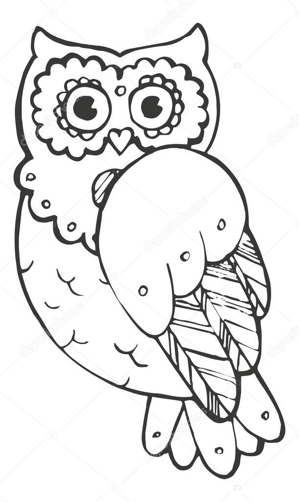 Cute decorative Owl