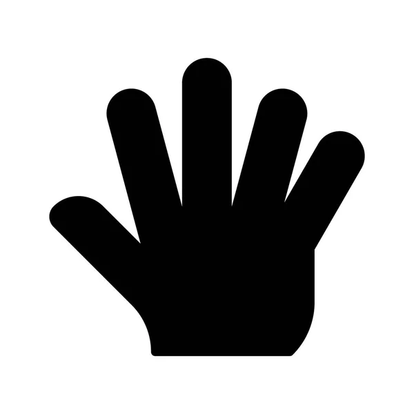 Рисунок значка жеста — стоковый вектор
