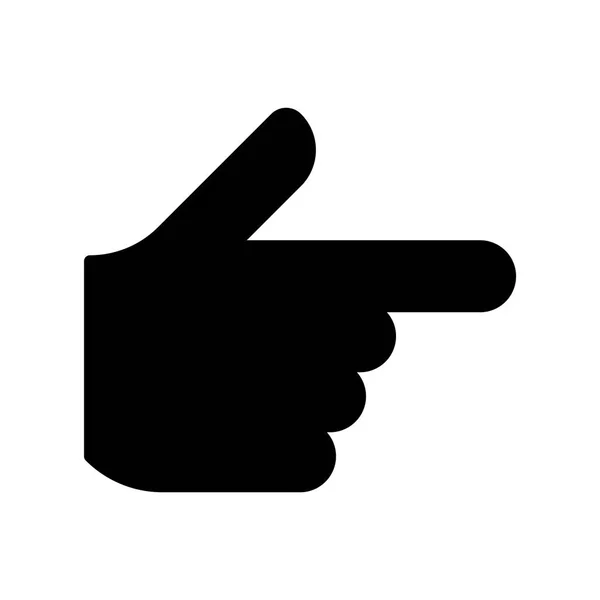 Ilustração do ícone do gesto —  Vetores de Stock