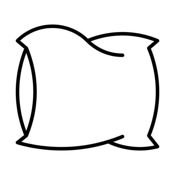 Poduszka ikona ilustracja — Wektor stockowy