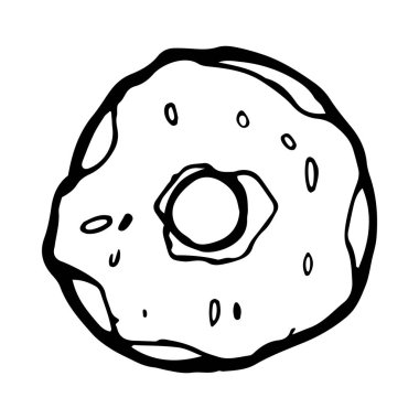  sırlı çörek çizimi