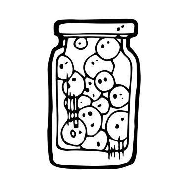 Komposto kavanoz el çekilmiş