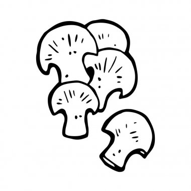 Champignon mantar simgesi