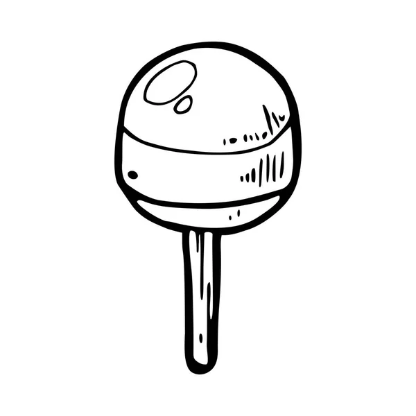 Dulce lollipop icono — Vector de stock