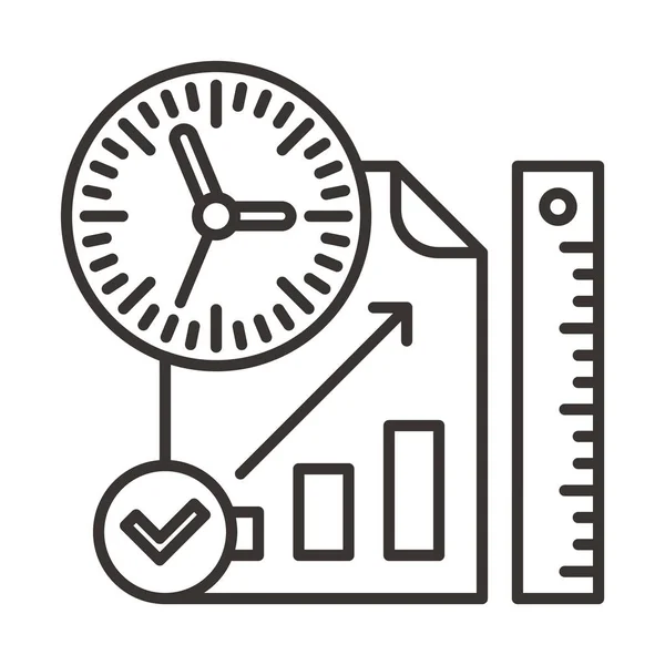 Gráfico ícone simples —  Vetores de Stock