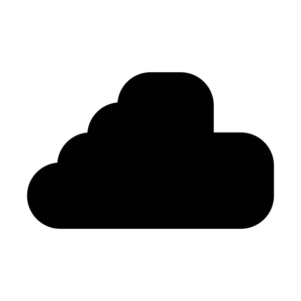 Icône de service Cloud — Image vectorielle