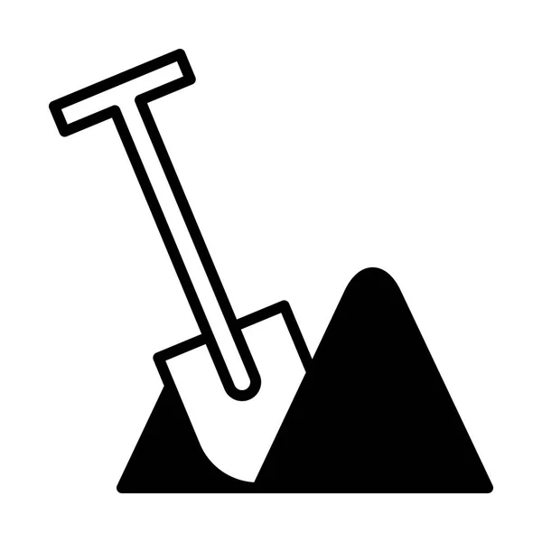 Graven web pictogram — Stockvector
