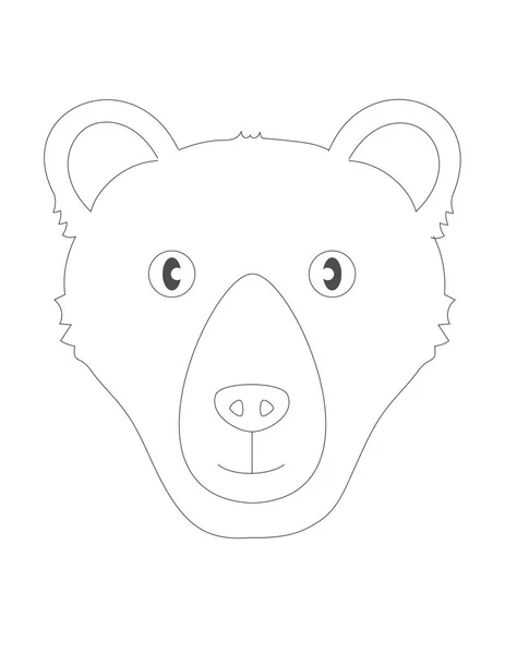 Bärenmaul-Symbol — Stockvektor