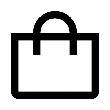 Çanta simgesi illüstrasyon