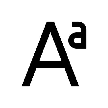 A harfi simge tasarlamak