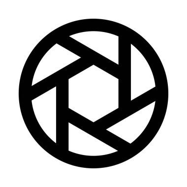 Lens çekim simge tasarlamak