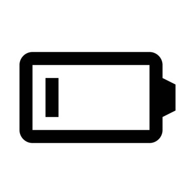 Pil simgesi illüstrasyon