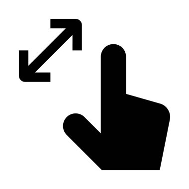 Değmek jest simge tasarlamak