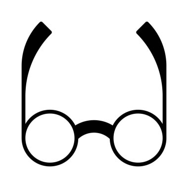 gözlük simgesi illüstrasyon