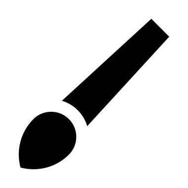 Fırça simge tasarlamak 