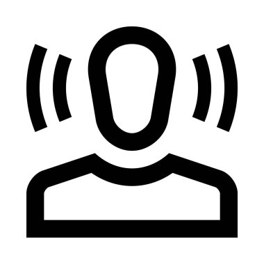 İnsan kulağının simge tasarlamak 