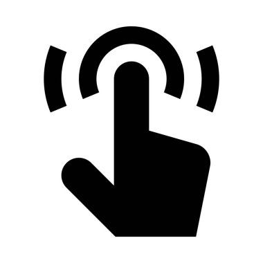 Değmek jest simge tasarlamak