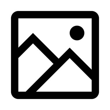 Fotoğraf simge illüstrasyon