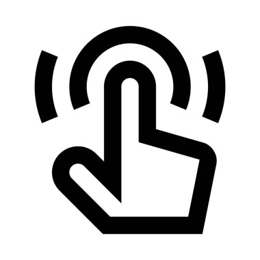 Değmek jest simge tasarlamak